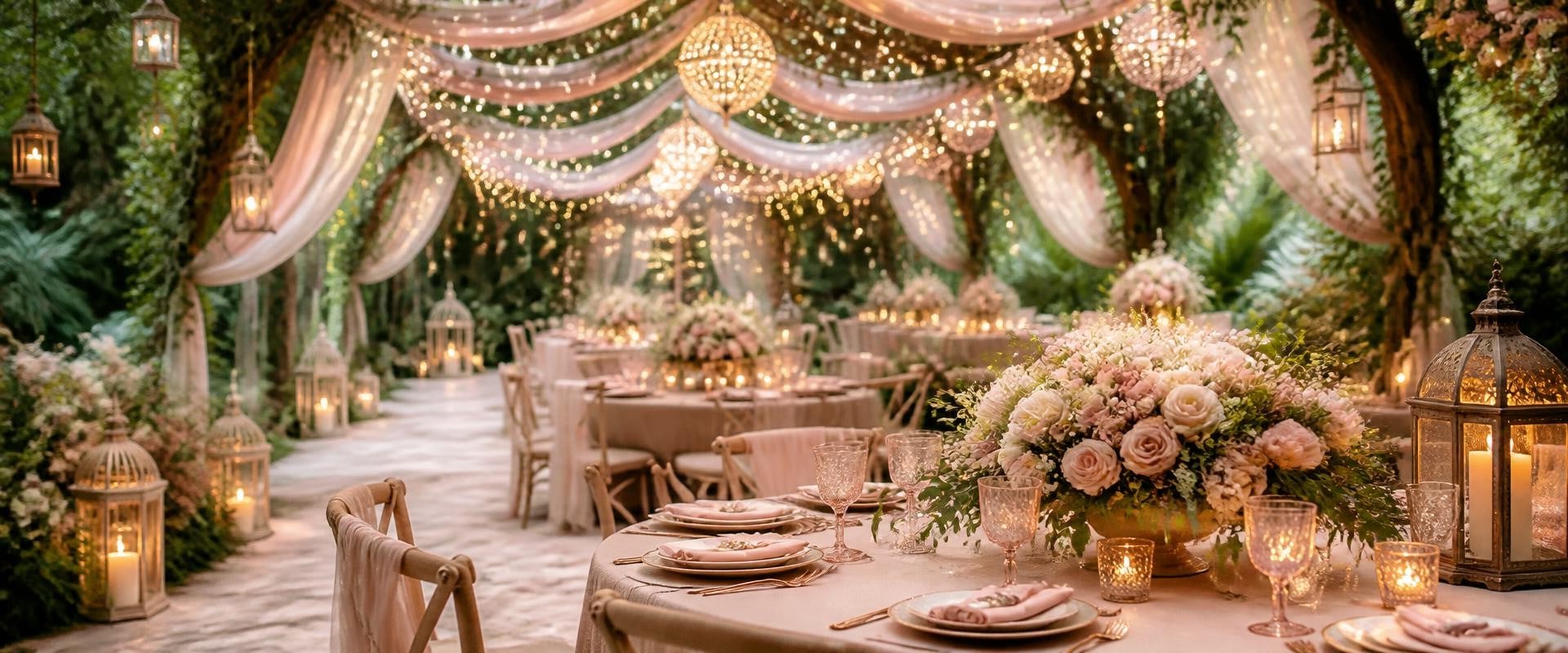 Creating a Whimsical Atmosphere with Your Wedding Decor