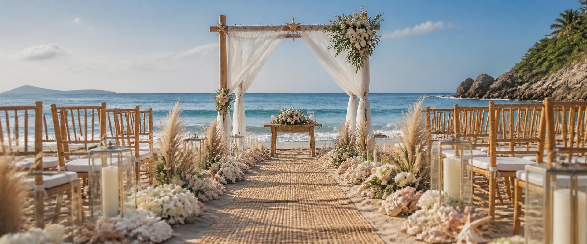 Creative Ways to Infuse a Beach Theme into Your Wedding Decor
