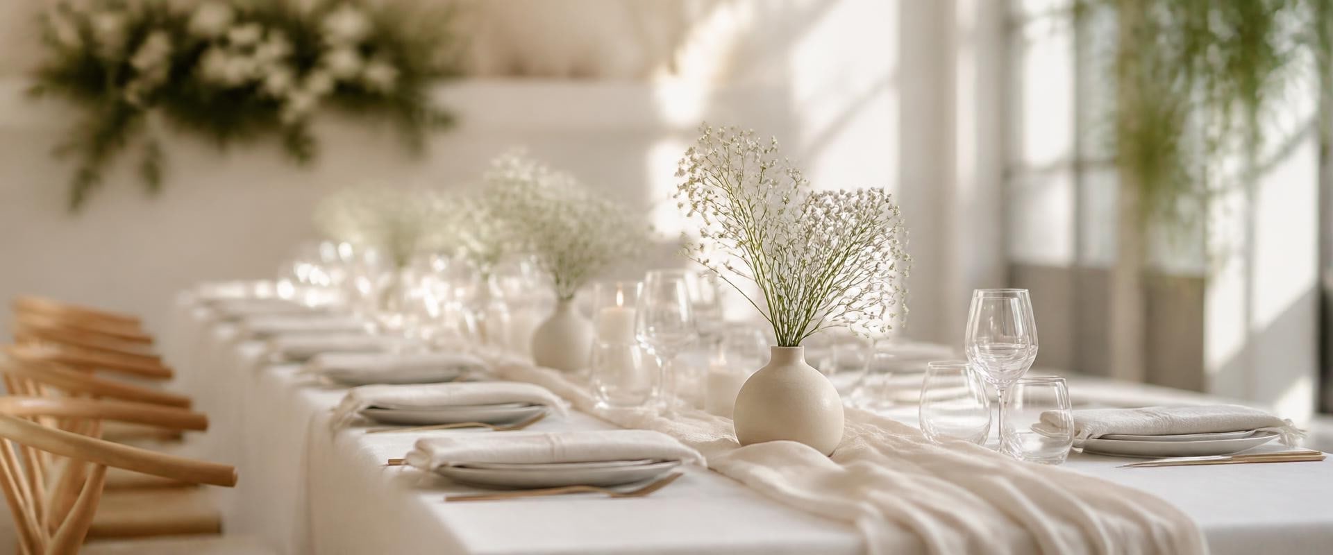 Creating a Minimalist Aesthetic for Your Wedding Decor