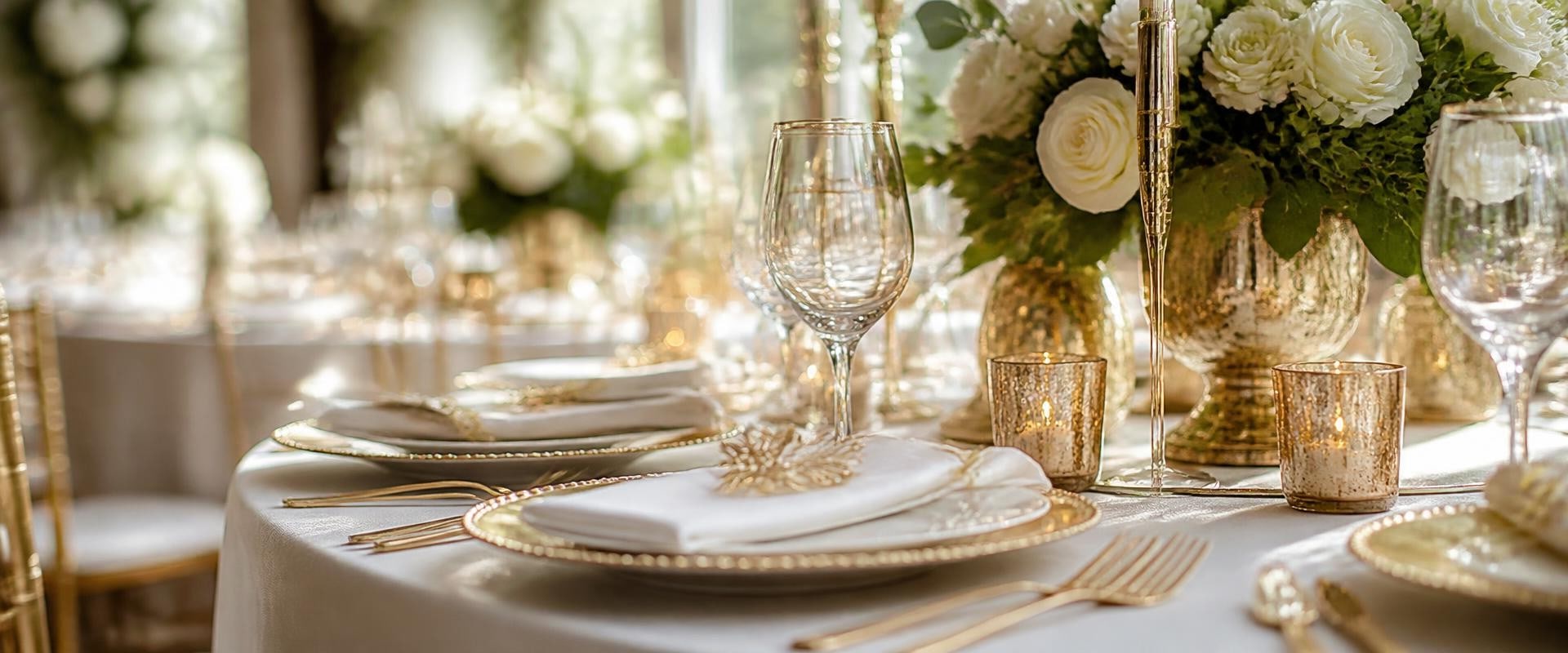Elevate Your Wedding Decor with Stunning Metallic Accents