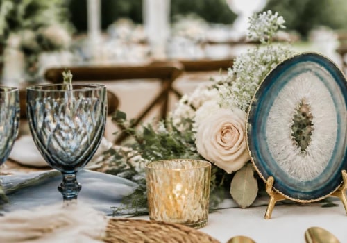 Creative and Unique Ways to Display Wedding Table Numbers