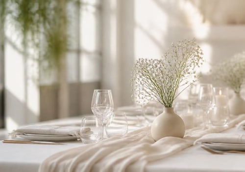 Creating a Minimalist Aesthetic for Your Wedding Decor