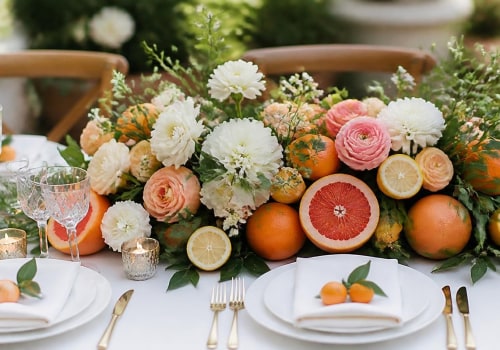Incorporating Fruit into Your Wedding Decor: Creative Ideas and Tips